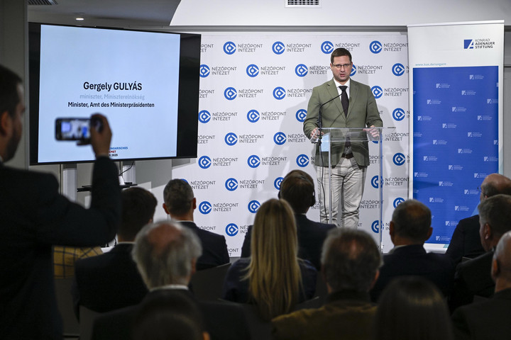 Gulyás Gergely: a német-magyar kapcsolatokban a hangsúlyt az együttműködésre kell helyezni
