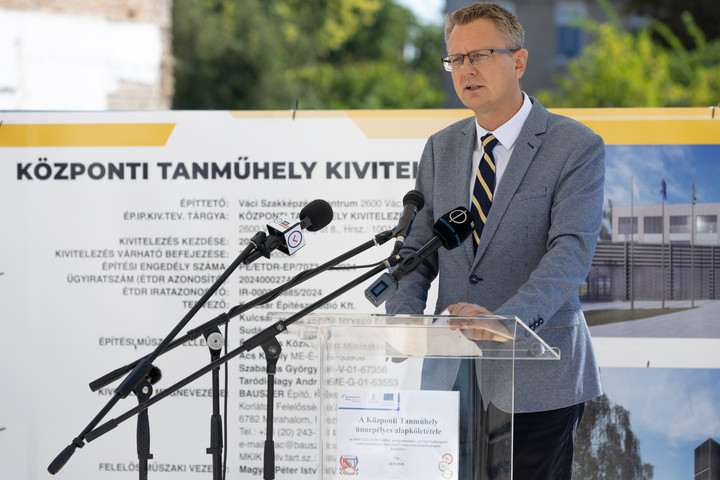Fotó: MTI/Kocsis Zoltán Milliárdos lendület a váci szakképzésnek