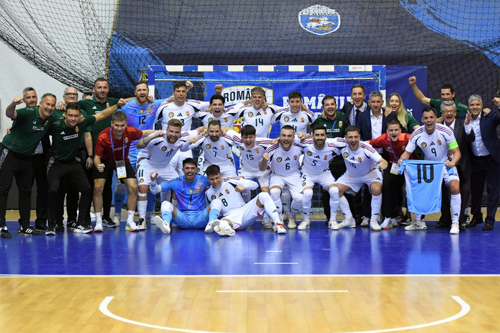 Fotó: Facebook/MLSZ - Magyar Labdarúgó Szövetség Futsal: szurkolói rendbontás után harcolta ki az Eb-részvételt a válogatott