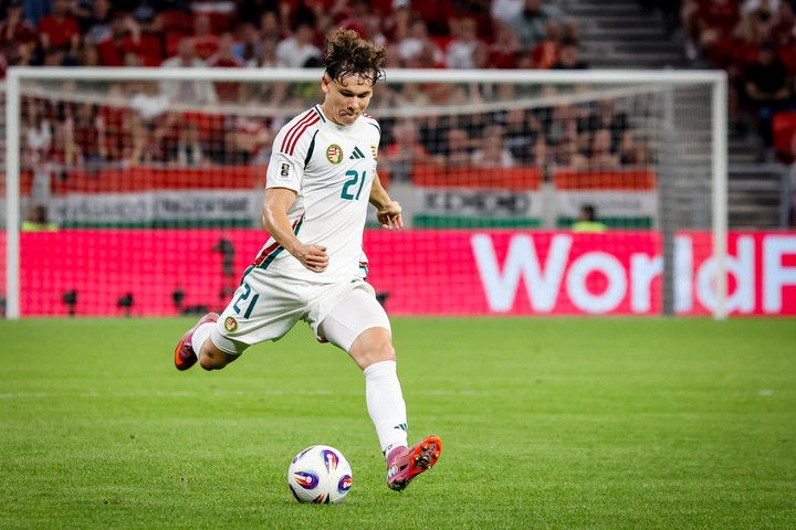 Fotó: MH/Török Péter Az itthonihoz hasonló meccsre számít az örmények ellen Tóth Alex