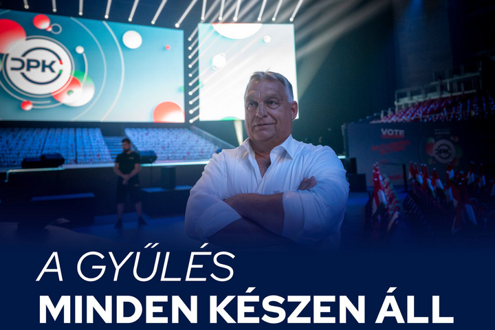 Fotó: Facebook/Orbán Viktor Orbán Viktor üzent: Zászlókat a magasba, délután jövünk!