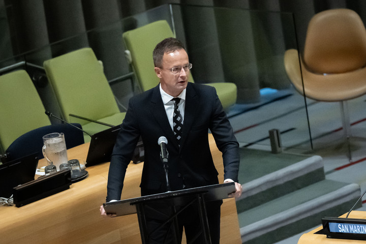 "Magyarország az EU-tagállamok többségétől eltérően a béke előmozdítására kívánja felhasználni az ENSZ-közgyűlést"