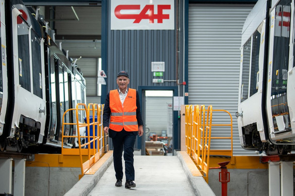 Újabb villamossal bővült a CAF-flotta