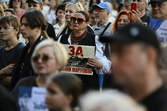 Kijevben a háború áldozataira emlékeztek