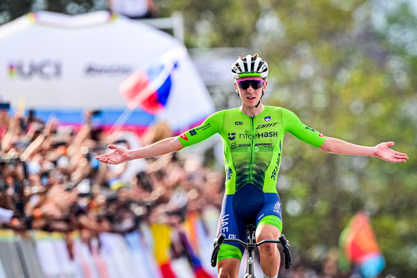 Fotó: Belga via AFP/BELGA MAG/Dirk Waem Tadej Pogacar címet védett