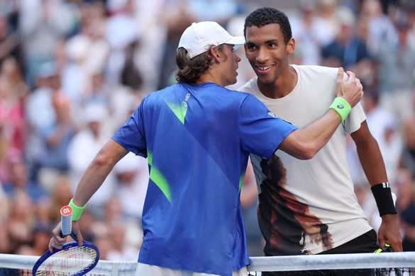 US Open: Auger-Aliassime is elődöntős