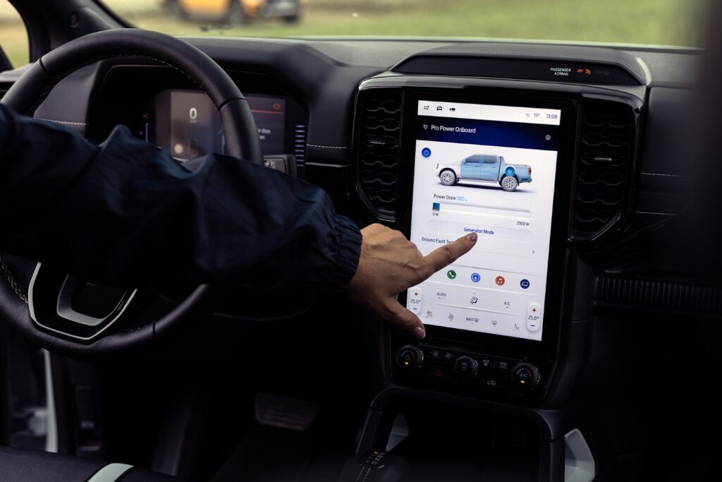 Ford Ranger PHEV beállítások