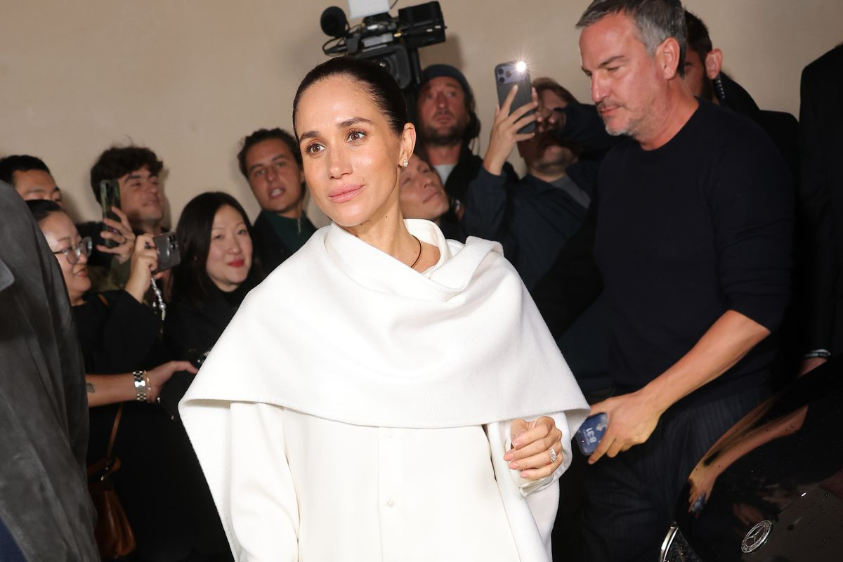 Meghan Markle a Párizsi divathéten