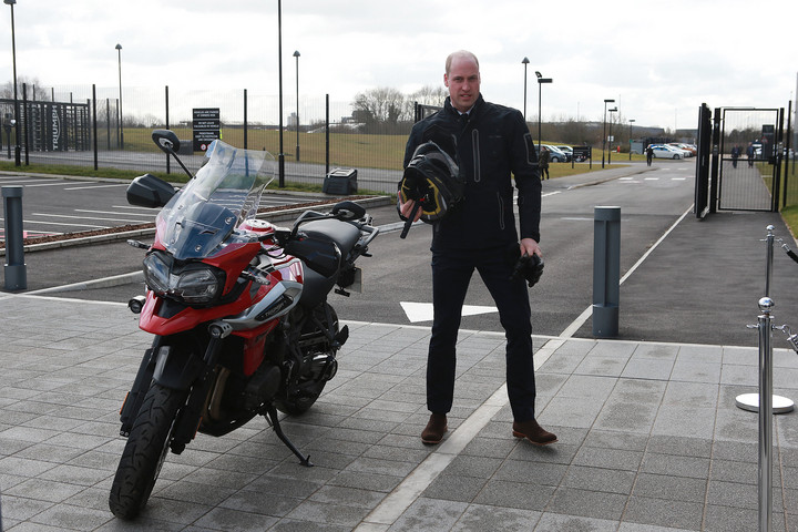 Fotó: AFP/Pool/Ian Vogler Vilmos herceg modern bevonulása