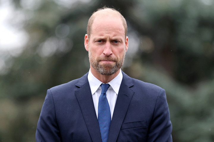 Fotó: AFP/Pool/Chris Jackson Vilmos herceg alig tudta visszatartani a könnyeit