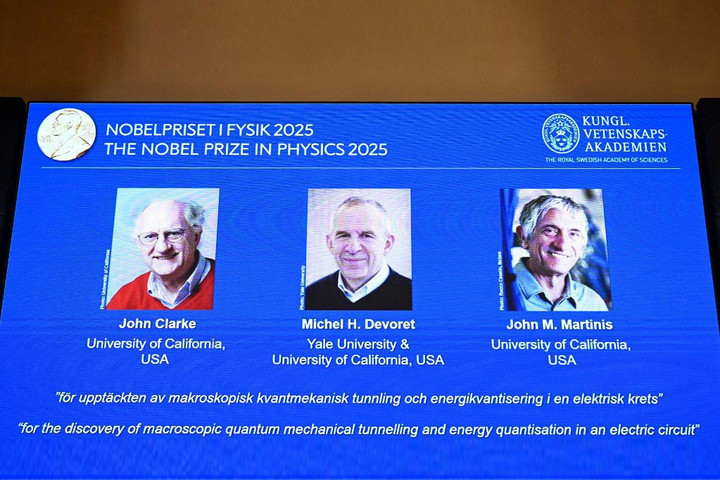 Kvantummechanikai kutatásokért ítélték oda a fizikai Nobel-díjat