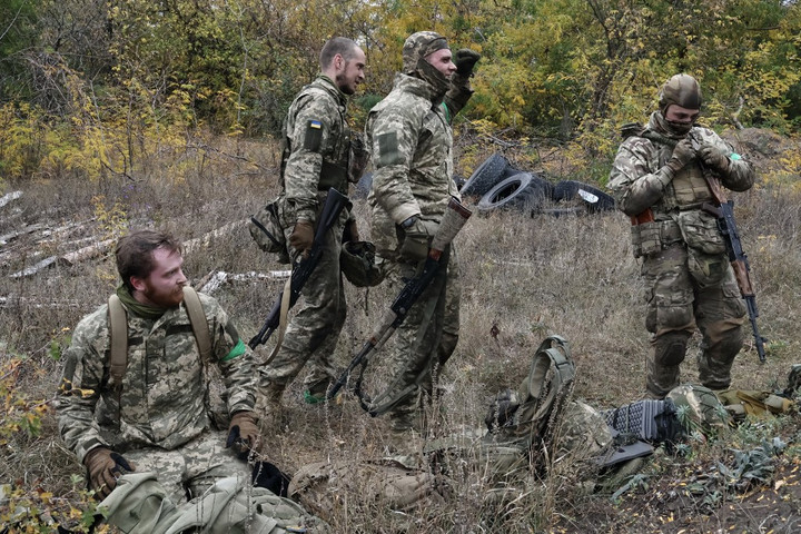 Fotó: AFP/65th Mechanized Brigade of Ukrainian Armed Forces/Andriy Andriyenko 202 összecsapás egy nap alatt