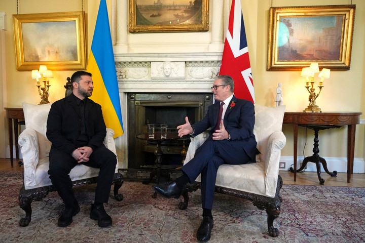 Fotó: Kirsty Wigglesworth / POOL / AFP Starmer várhatóan ösztönözni fogja európai szövetségeseit