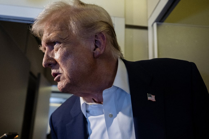 Fotó: AFP/Andrew Caballero-Reynolds Trump: „Semmi sem veszélyezteti a tűzszünetet Gázában"