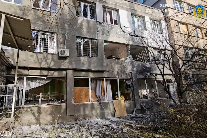 Gyermekklinikát támadtak meg az orosz erők