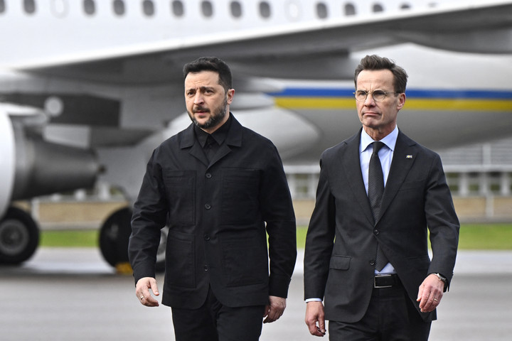 Fotó: TT News Agency via AFP/Christine Olsson Zelenszkij szerint „jó kompromisszum” a frontvonalak befagyasztása