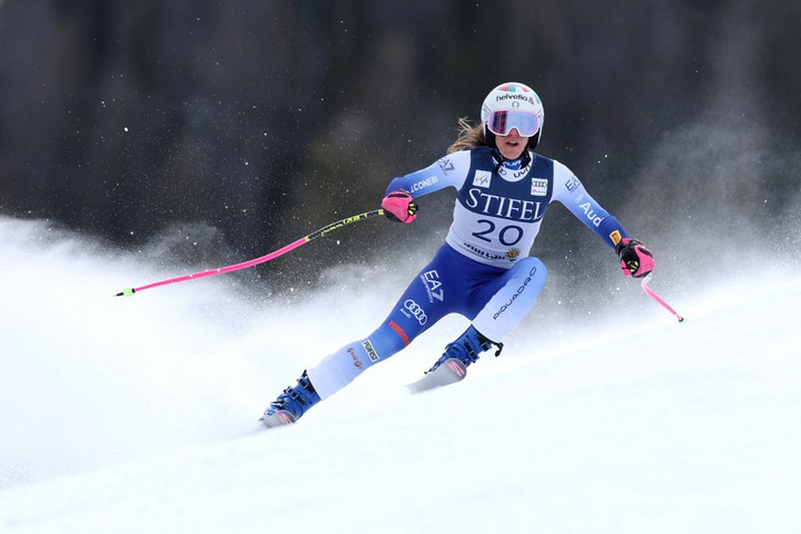 Fotó: Getty Images via AFP/Ezra Shaw Lábát törte a szuperóriás-műlesiklás olasz vb-győztese, kérdéses az olimpiai indulása