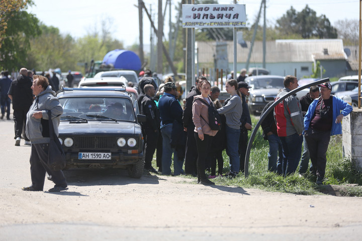 Fotó: Anadolu via AFP/Leon Klein Pánik az ukrán menekültek miatt