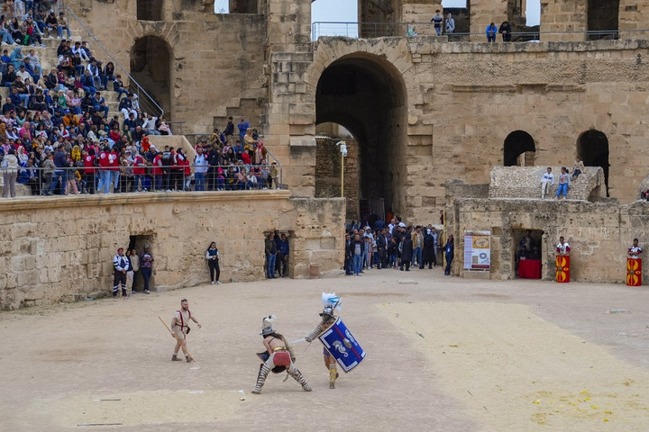 Fotó: AFP/Anadolu/Yassine Gaidi Újra lesznek gladiátorok a Colosseumban