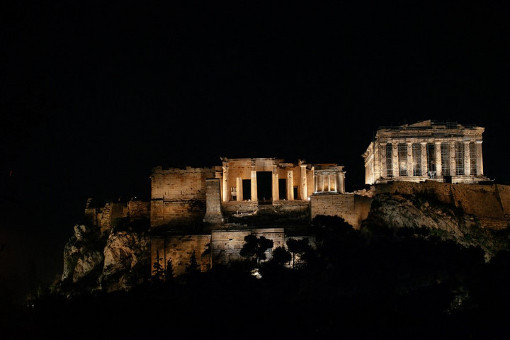 Fotó: AFP/NurPhoto/Dimitris Mantzouranis Évtizedek óta először nincs felállványozva a Parthenon