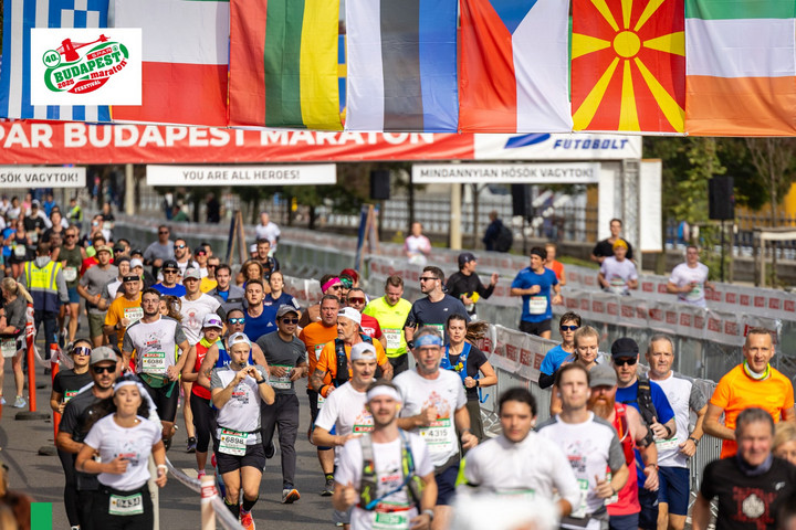 Fotó: Facebook/Budapest Maraton Változik a közlekedés a fővárosban a hétvégén