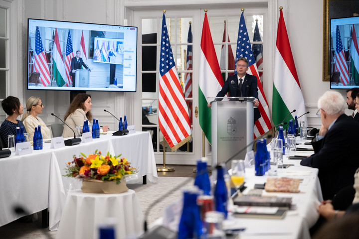 Fotó: Facebook/Hankó Balázs Washingtonban épít szövetséget Magyarország