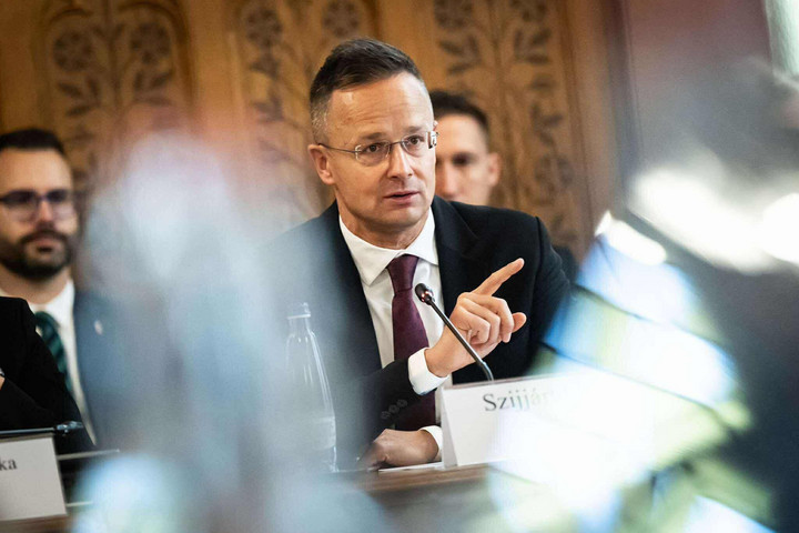 Fotó: Facebook/Szijjártó Péter A csatlakozási fejezetek Ukrajnával nem indulhatnak el