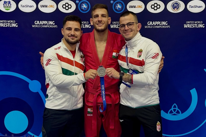 Fotó: Facebook/Magyar Grappling Szövetség/Hungarian Grappling Federation Magyar ezüstérem az újvidéki grappling-világbajnokságon