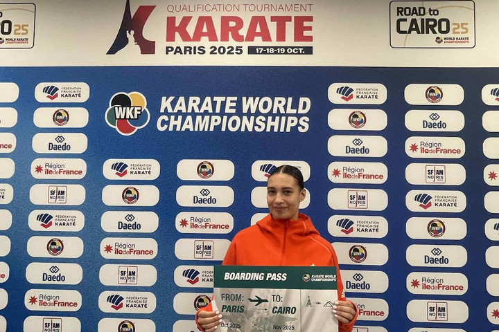 Fotó: Facebook/Magyar Karate Szakszövetség /Hungarian Karate Federation/ Fleischer Dóra is világbajnoki induló