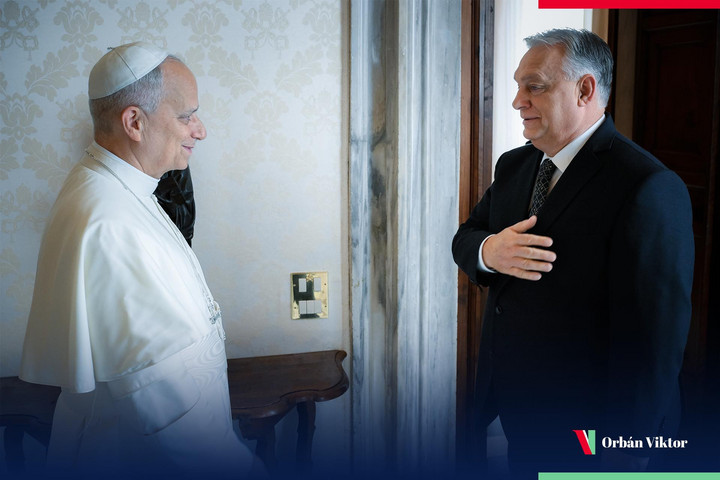 Fotó: Facebook/Orbán Viktor Orbán Viktor elárulta mit kért a pápától