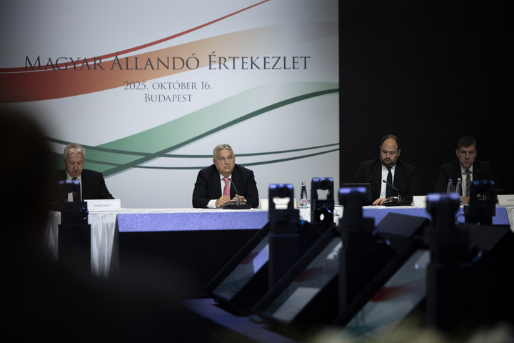 Fotó: MTI/Miniszterelnöki Kommunikációs Főosztály/Fischer Zoltán Európa gátolja a békét?