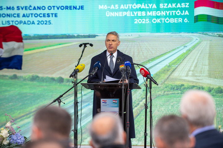 Mély sebet gyógyított be a magyarországi M6-os és a horvátországi A5-ös autópálya