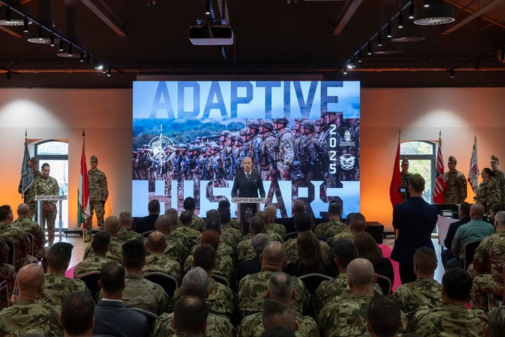 Fotó: MTI/Kocsis Zoltán „Sikeresen zárult az Adaptive Hussars 2025 országvédelmi gyakorlat”