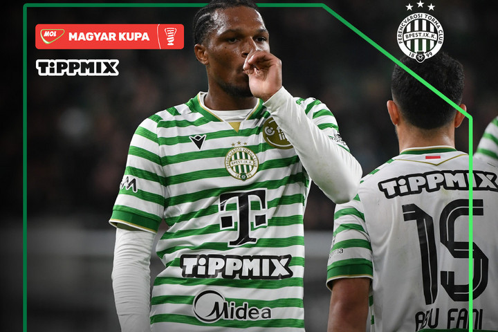 Négy gólt lőve jutott tovább a Fradi