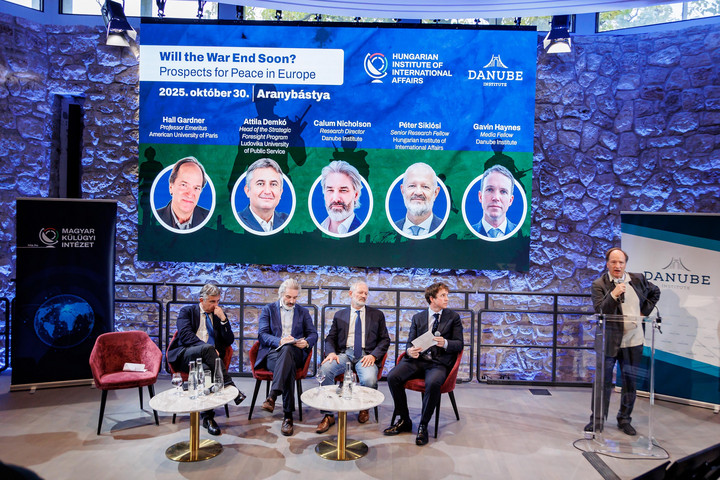 Fotó: Magyar Külügyi Intézet Will the War End Soon? – Prospects for Peace in Europe