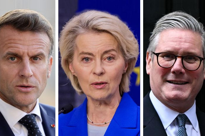 Von der Leyen, Macron, Starmer: Egy válság tükörképei