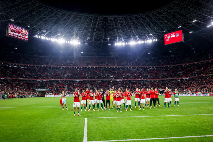 Fotó: MH/Török Péter Négy helyet javított a magyar válogatott a FIFA-világranglistán