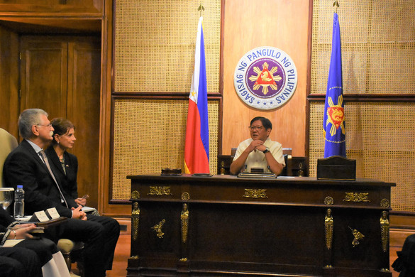 A Fülöp-szigeteki elnök fogadta Kövér Lászlót