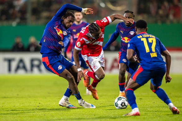 Fotó: dpa Picture-Alliance via AFP/Frank Hammerschmidt Német Kupa: Nyolcaddöntős az RB Leipzig