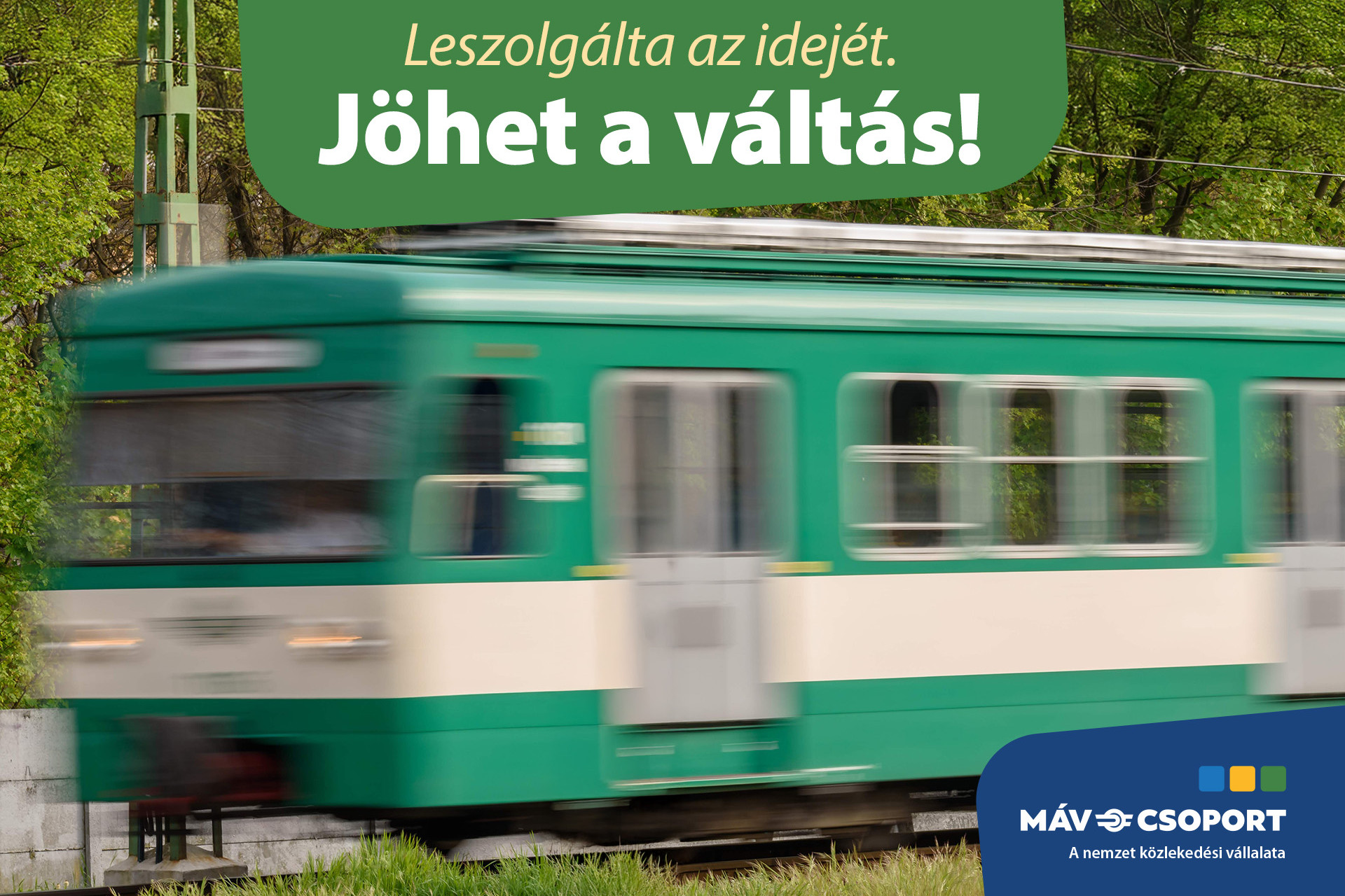 Megújul a szentendrei HÉV