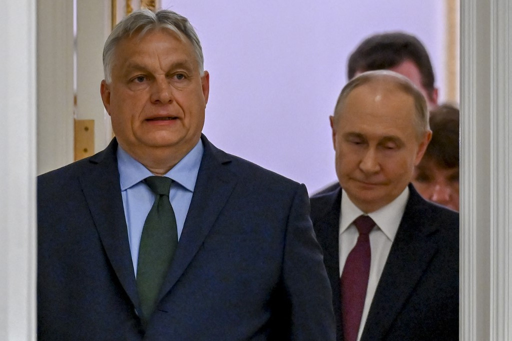 Vlagyimir Putyin Orbán Viktorról beszélt