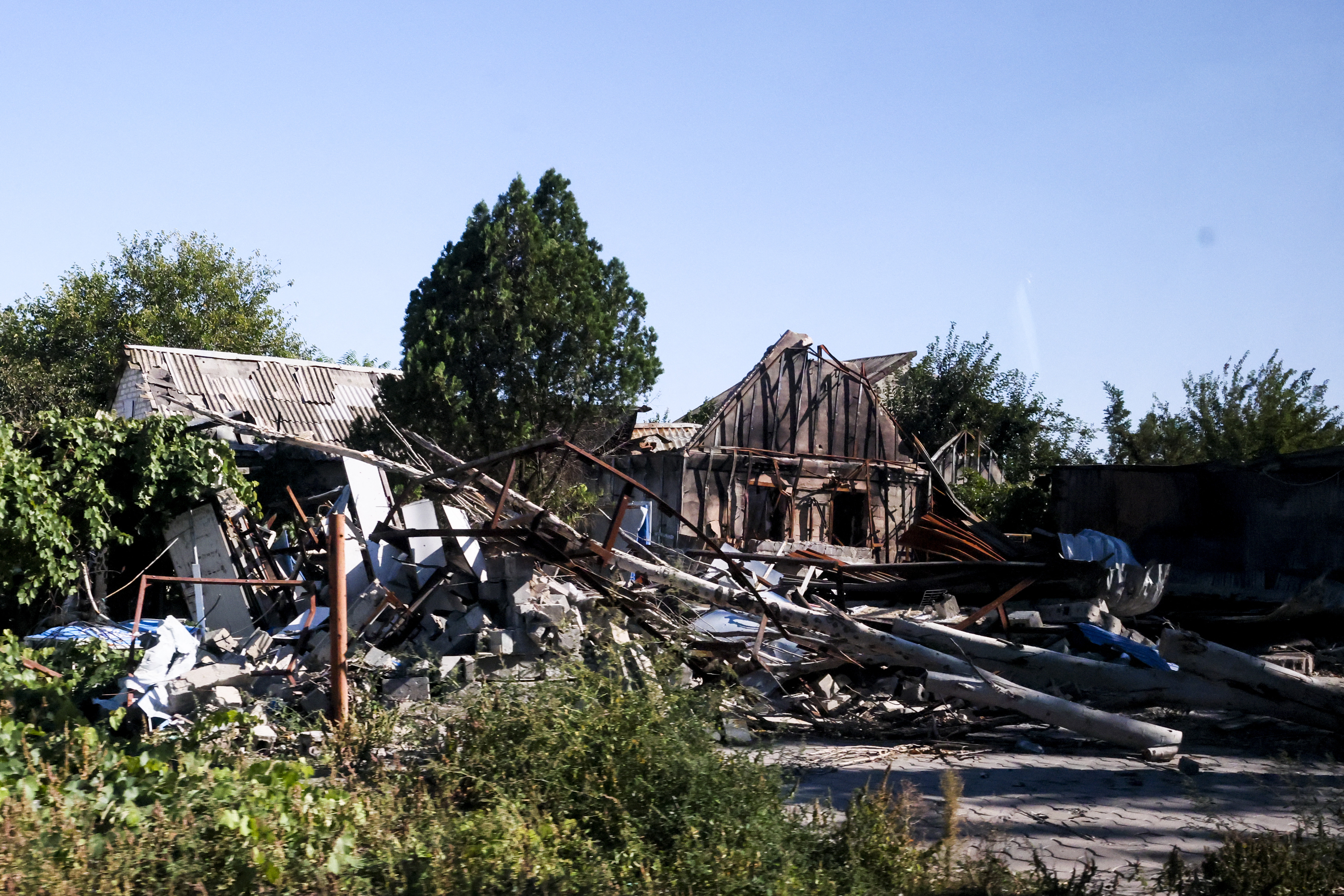 Ukrán visszavonulás Zaporizzsjában