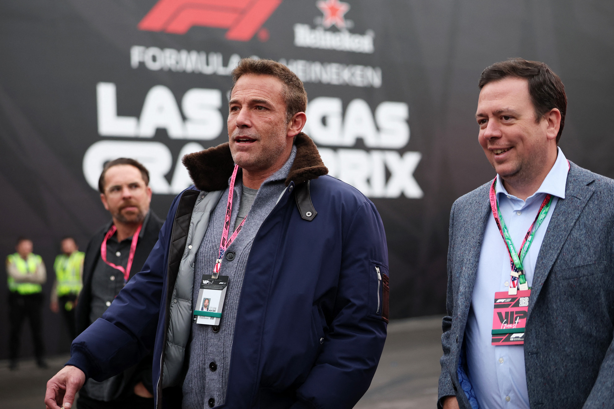 Ben Affleck nagy rajongója a Forma 1-nek, nem is volt kérdés, hogy meglátogatja a mezőnyt Las Vegasban