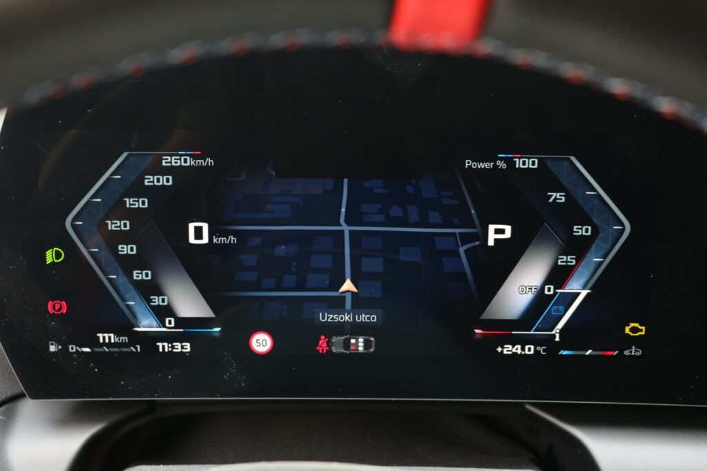 BMW M235 Gran Coupe műszerfal