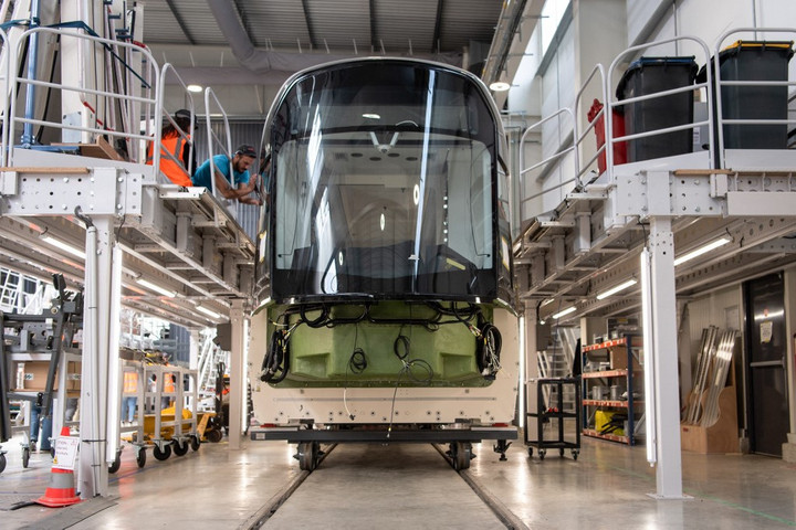 Fotó: AFP/Matthieu Rondel Immár 23 új CAF-villamos közlekedik Budapesten