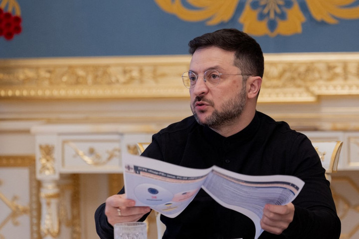 Fotó: AFP/Tetiana Dzhafarova Az ukrán elnök szankciókkal sújtotta a korrupciós botrány két feltételezett szereplőjét