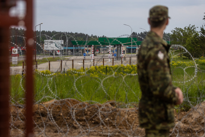 Fotó: AFP/Wojtek Radwanski Újabb konfliktus törhet ki? Litvánia és Lengyelország hamarosan összecsaphat