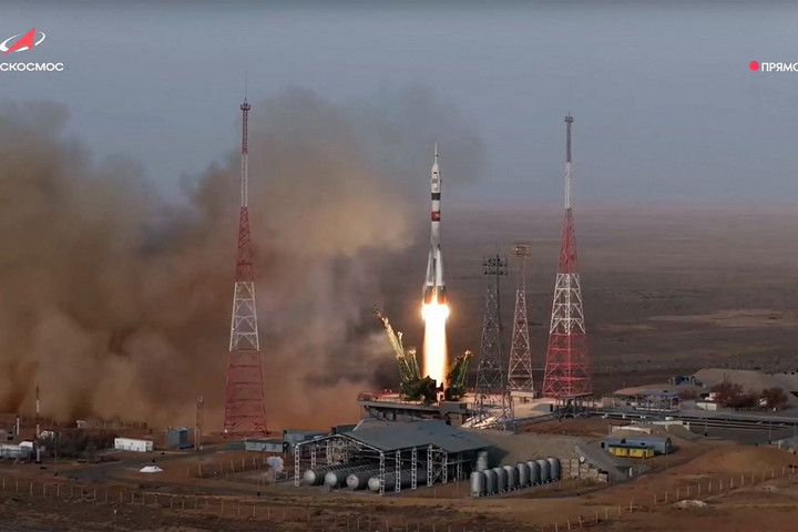 Megsérült a Szojuz indítóállása Bajkonurban