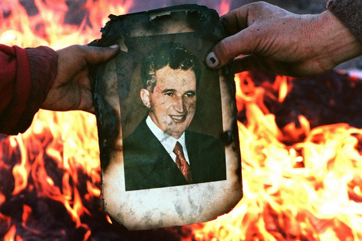 Fotó: AFP/Joel Robine Ceaușescu, a „jó" haver