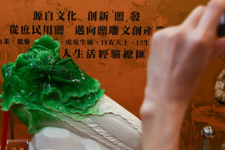 Fotó: AFP/Xinhua/Hou Dongtao Sosem romlik el e jádekáposzta